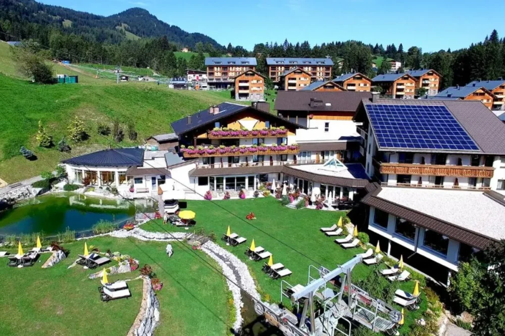 Alpinresort Schillerkopf | sustainable ecoturbino water + energy saving